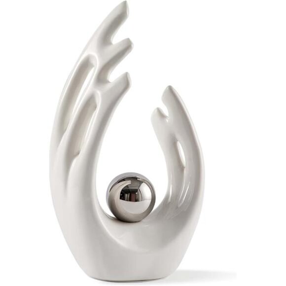 Modern Living Room Decor Art Ceramic Statues for Home Decor Accents Dining Table - Picture 1 of 5